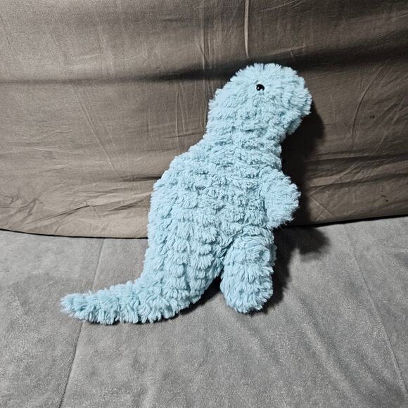 Manhattan Toy 2 Set lot Plush Dinosaurs Little Jurassics Stegosaurus T Rex Blue - Picture 6 of 9